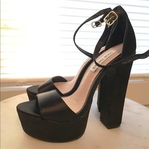 Steve Madden platform chunky heels